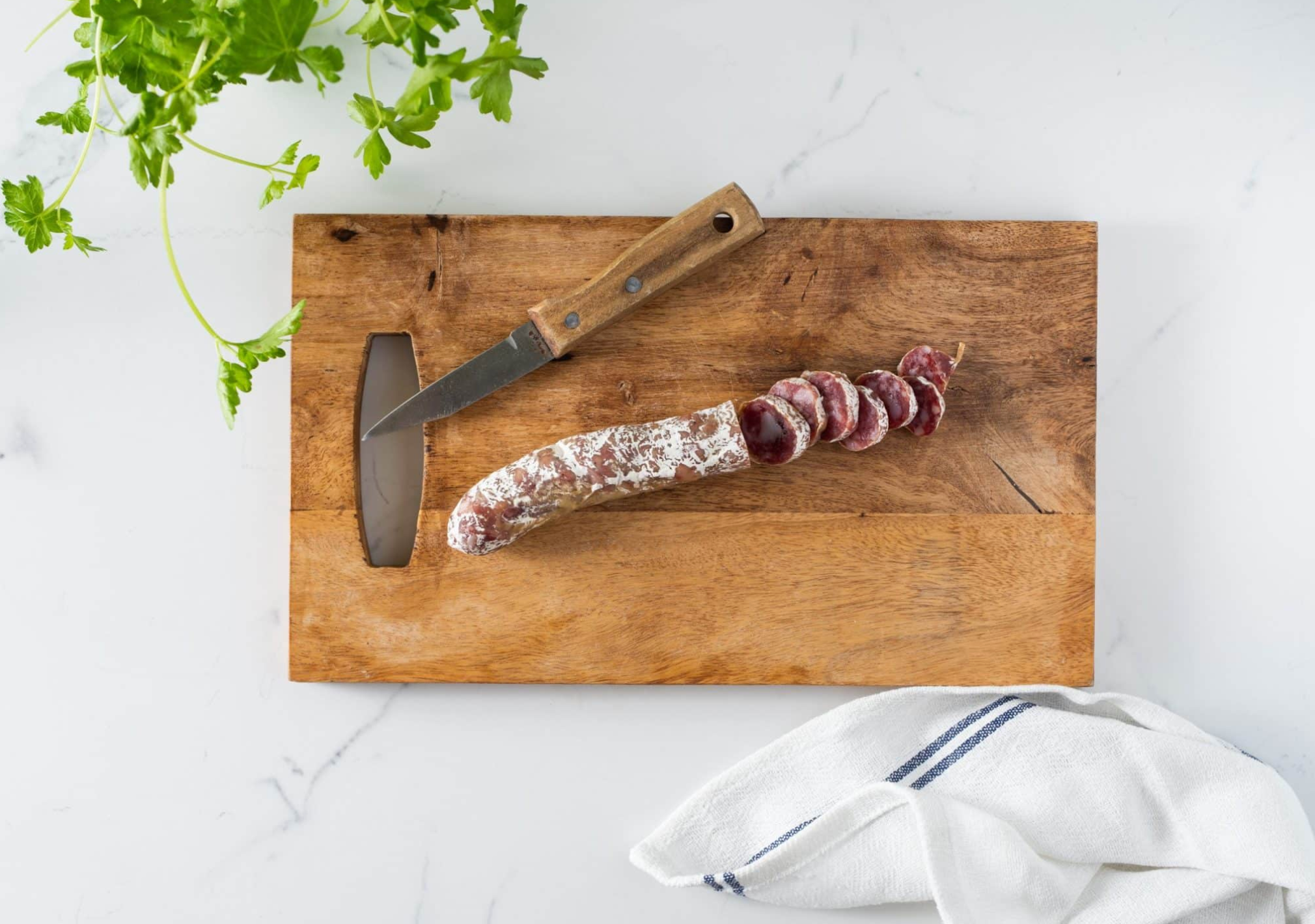 Saucisson sec nature - Ferme La Villoise. - 85 g