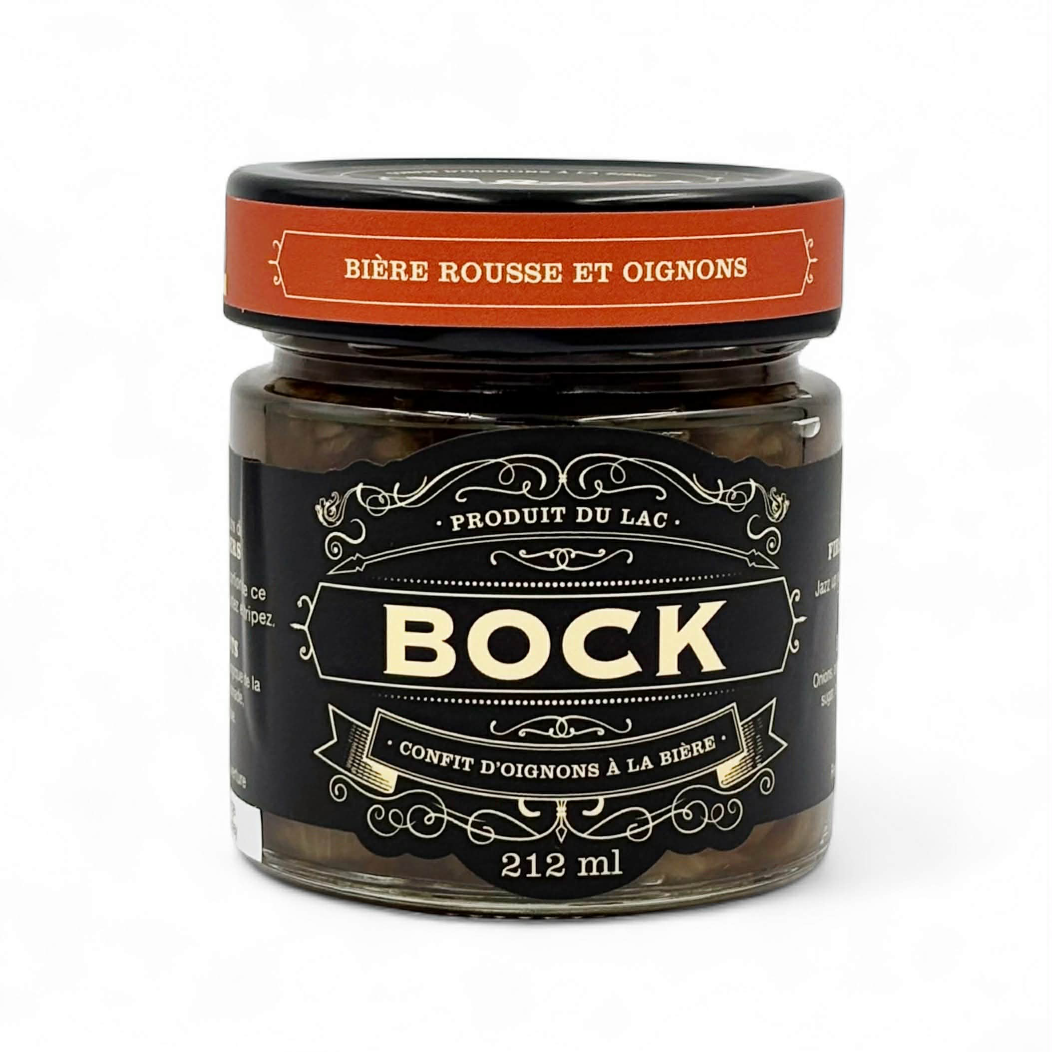 Confit d'oignons à la bière rousse - Bock - 212 ml