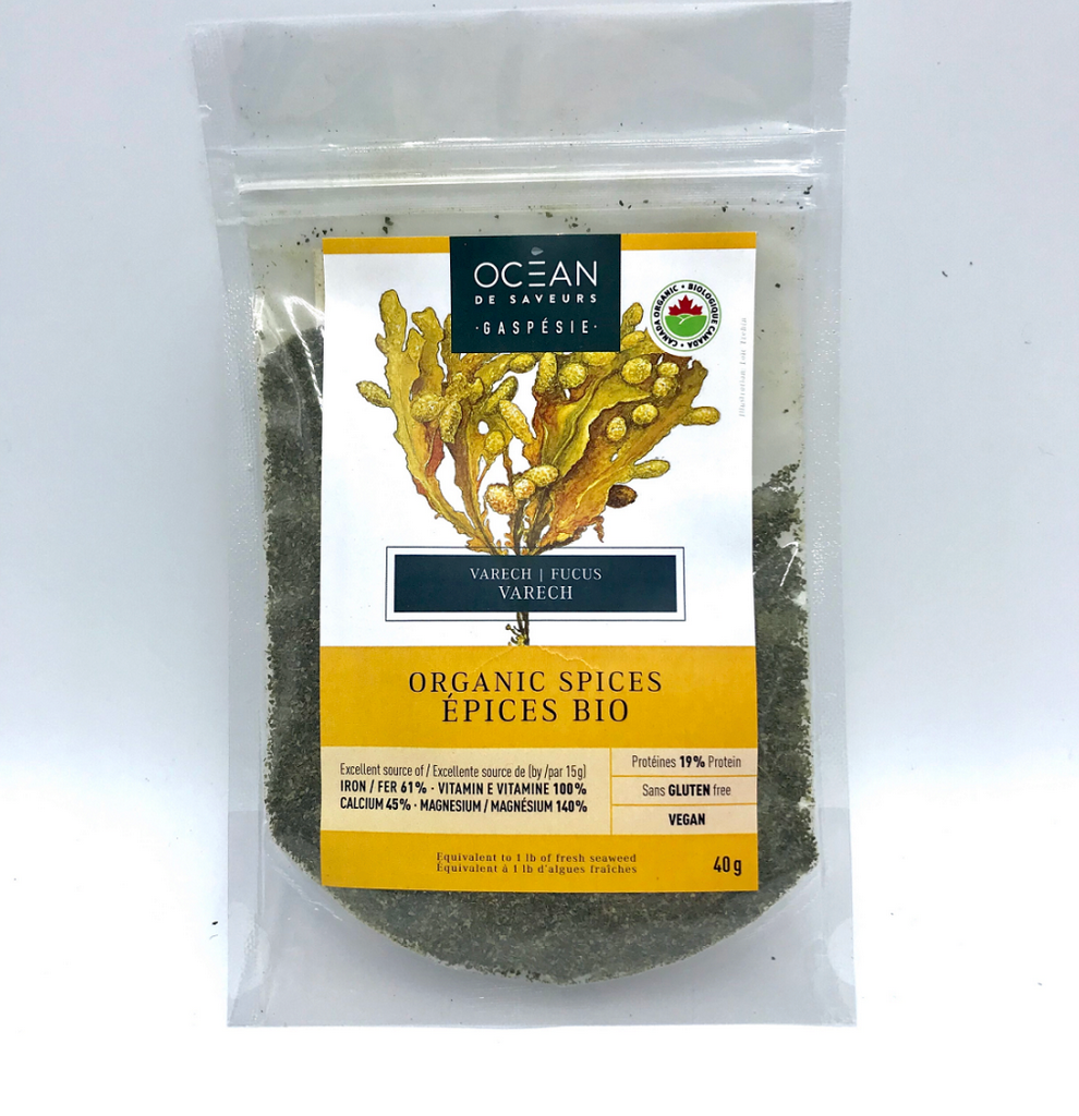 Varech (Fucus) en flocons - Océan de Saveurs - 40 g