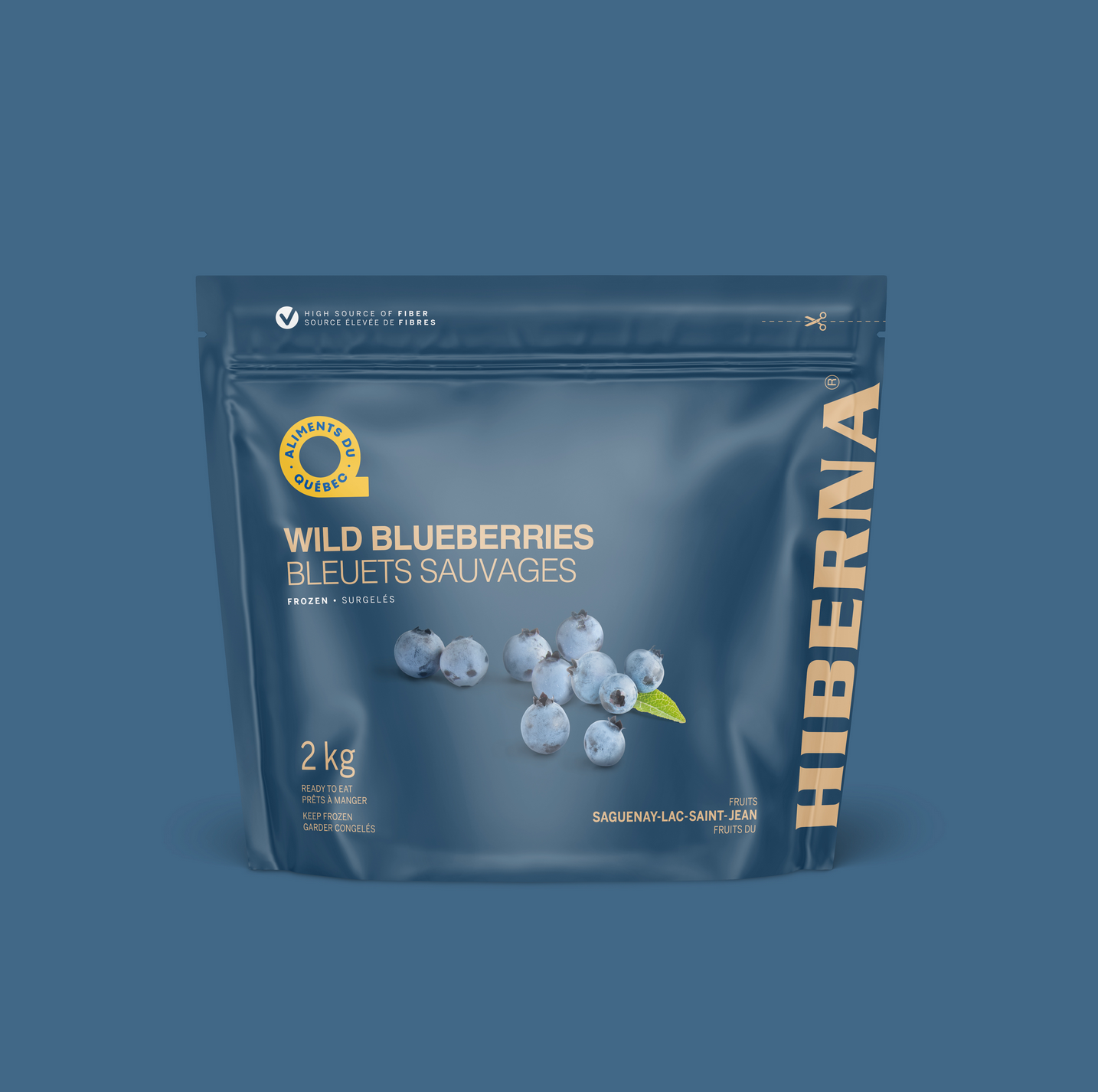 Bleuets sauvages surgelés - Hiberna - 2 kg