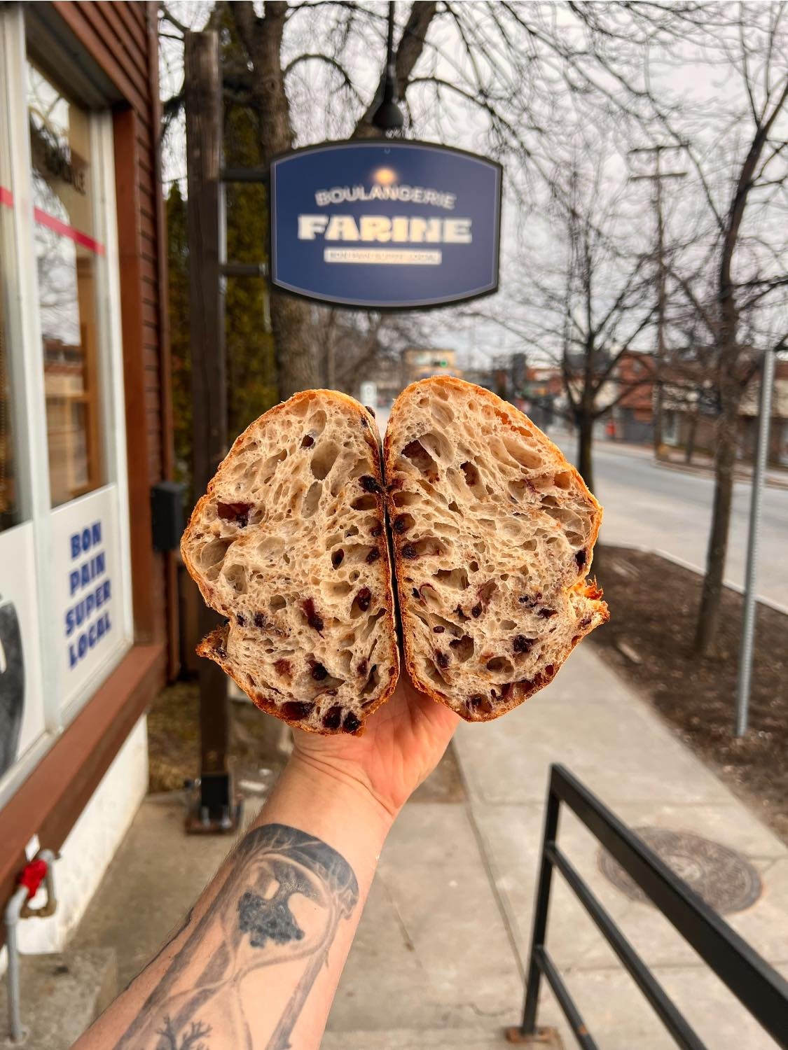 Pain aux bleuets - Boulangerie Farine