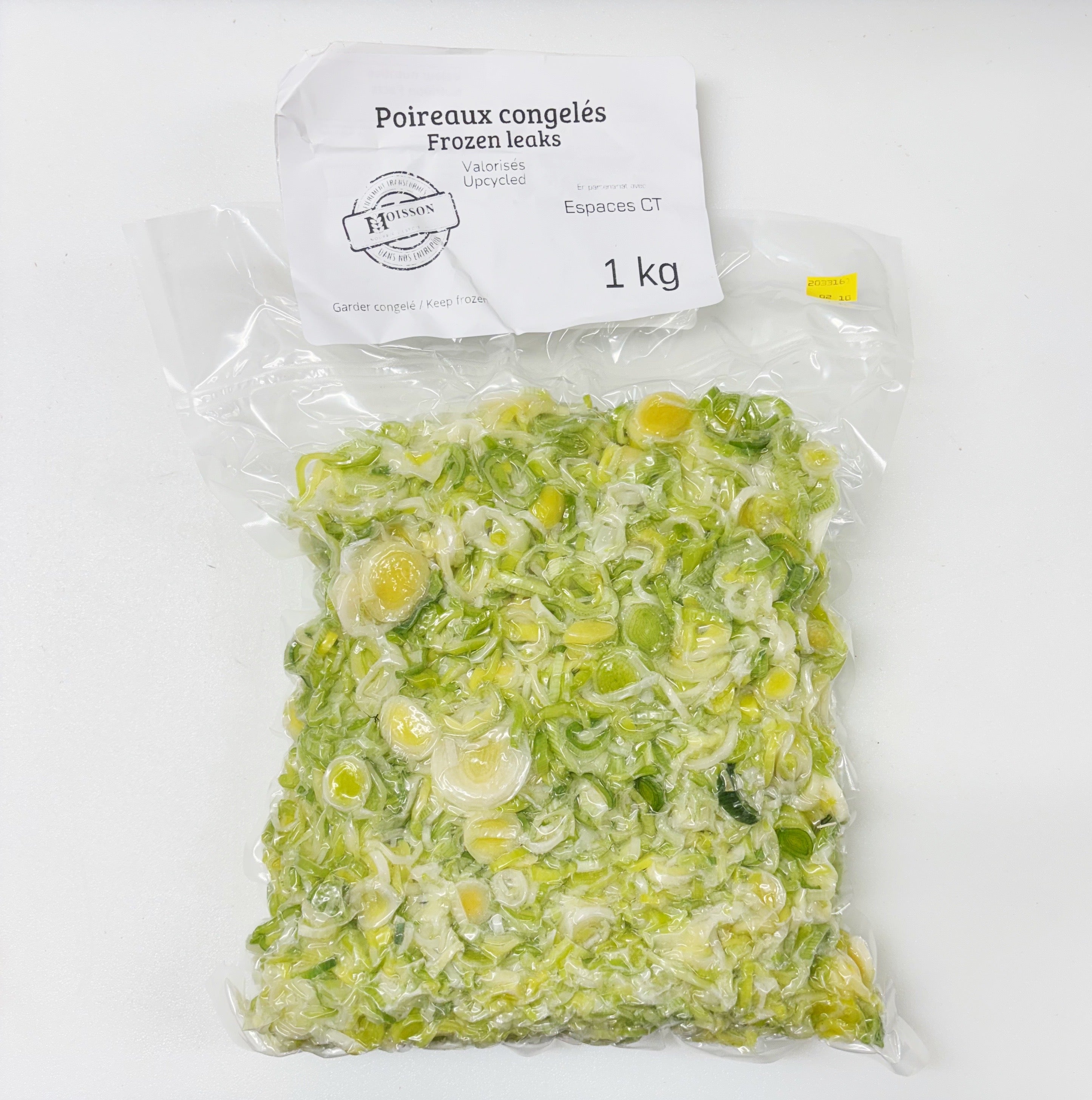 Poireaux régionaux congelés - Espaces CT - 1 kg
