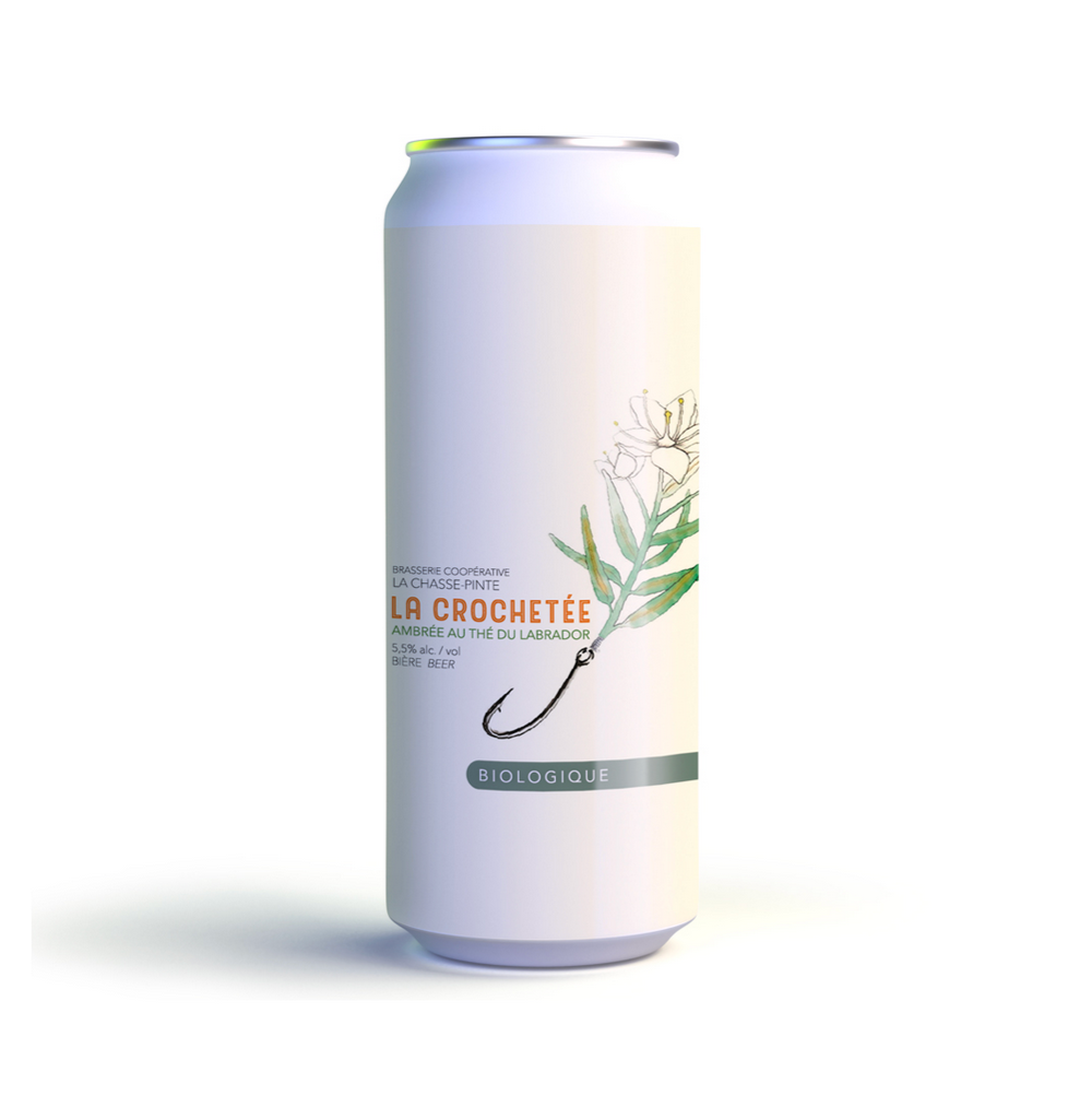 Bière Crochetée - Chasse Pinte - 473 ml