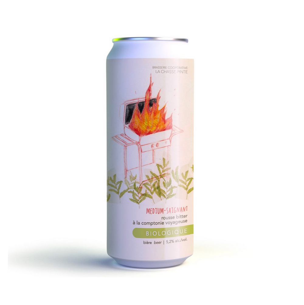 Bière Médium Saignant - Chasse Pinte - 473 ml