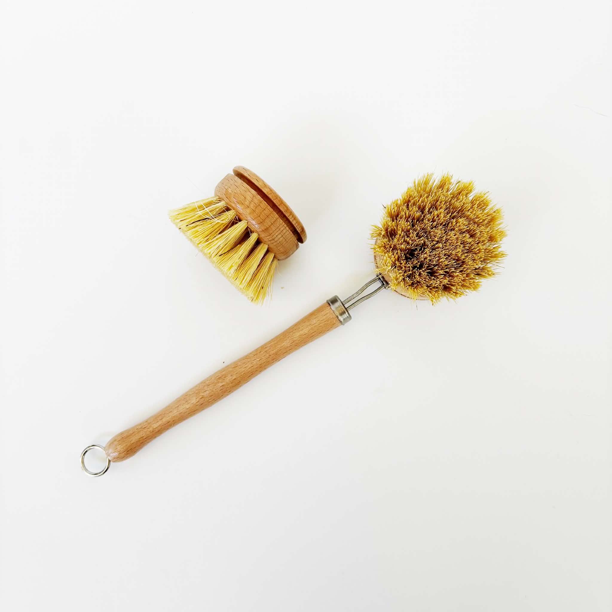Brosse à vaisselle en bambou + recharge - BIZZ coop - 2 unités