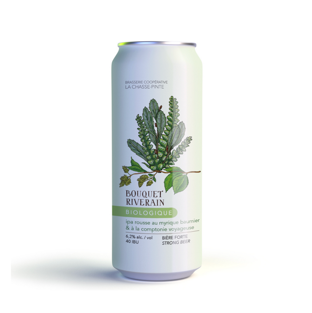 Bière Bouquet Riverain - Chasse Pinte - 473 ml
