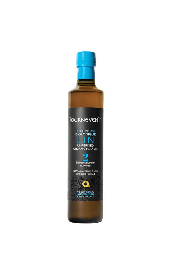 Huile de lin bio - Tournevent - 250 ml
