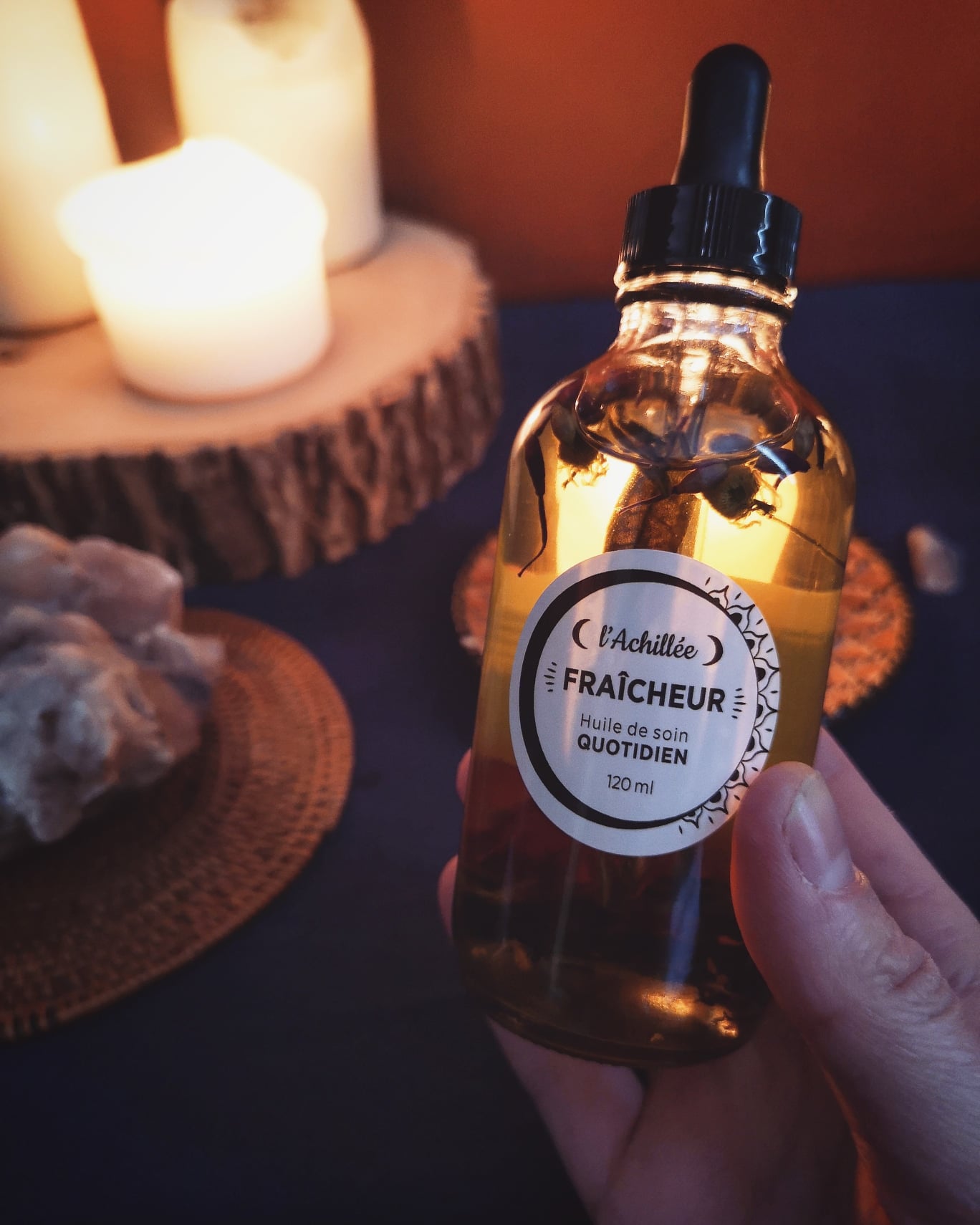 Huile de soin quotidien Fraîcheur - 120ml - L'Achillée