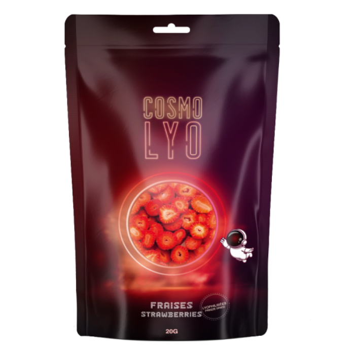 Fraises lyophilisées - Cosmo Lyo - 20g