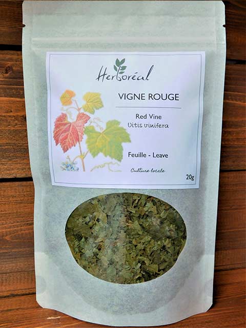 Tisane vigne rouge - 20g - Herboréal