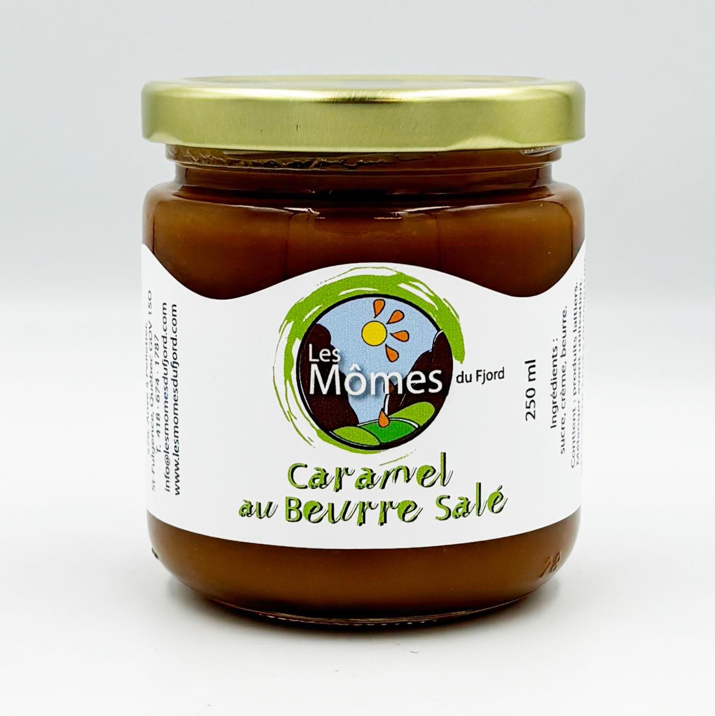 Caramel au beurre salé - Mômes du Fjord - 250 ml