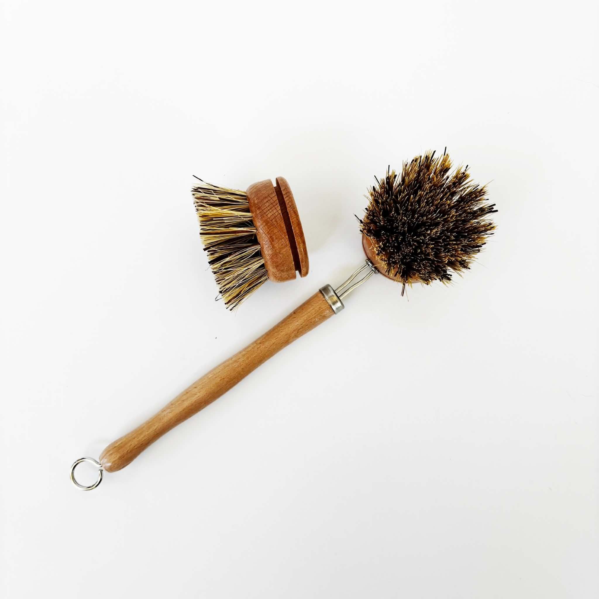 Brosse à vaisselle en bambou + recharge - BIZZ coop - 2 unités