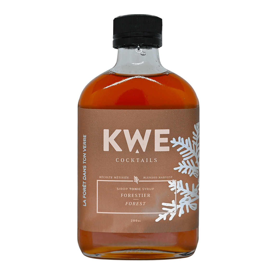 Sirop tonic forestier - KWE Cocktails - 200 ml