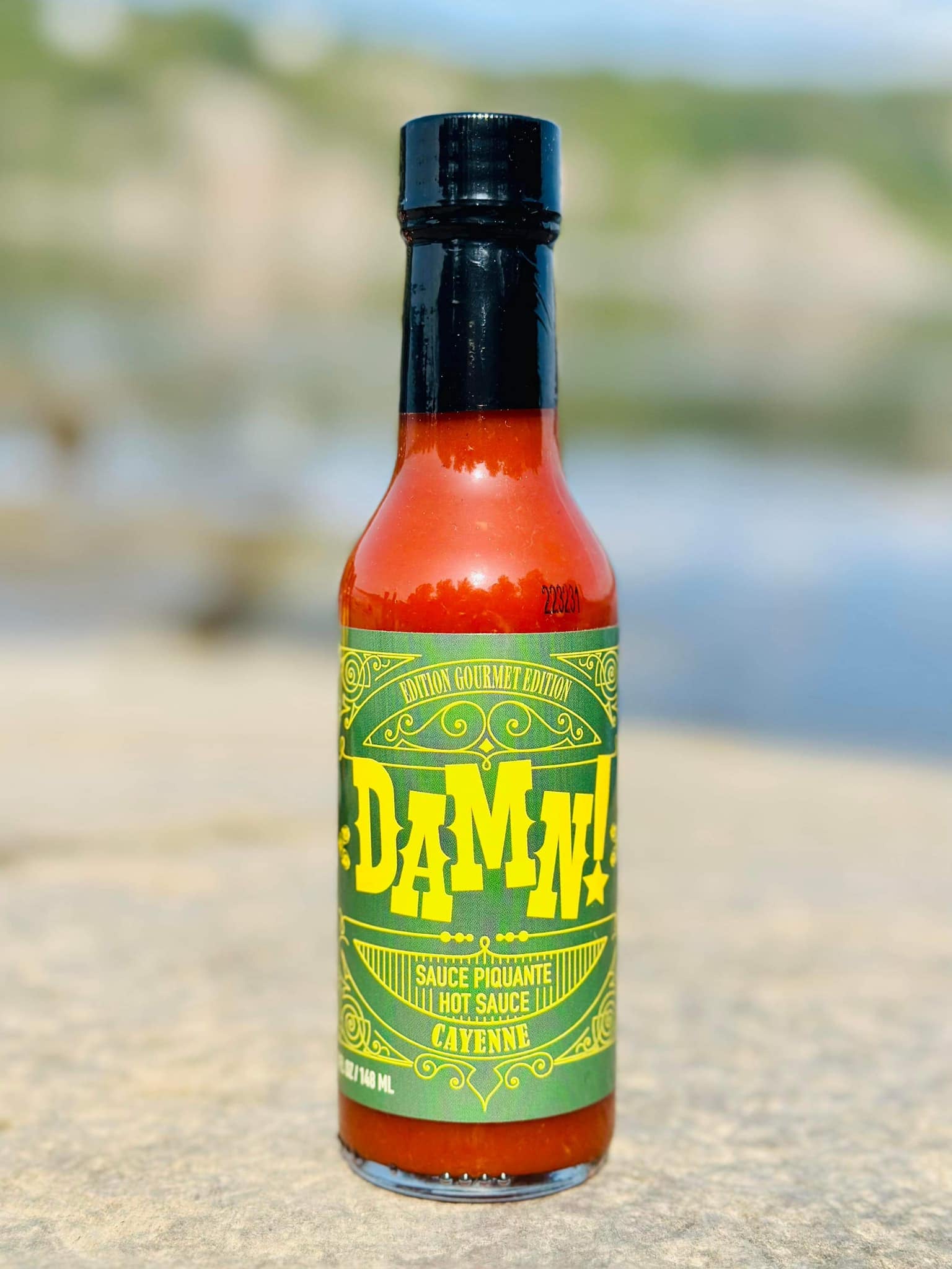 Sauce piquante Cayenne - 148ml - Les sauces Damn