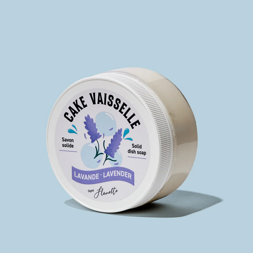Cake vaisselle Lavande - Flonette - 200g