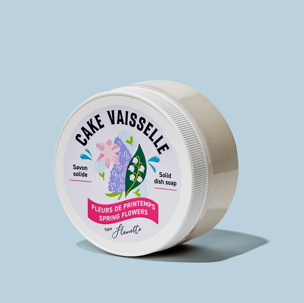 Cake vaisselle Fleurs de printemps - Flonette - 200g
