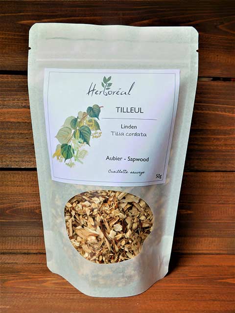 Tisane fleur de tilleul - 14g - Herboréal