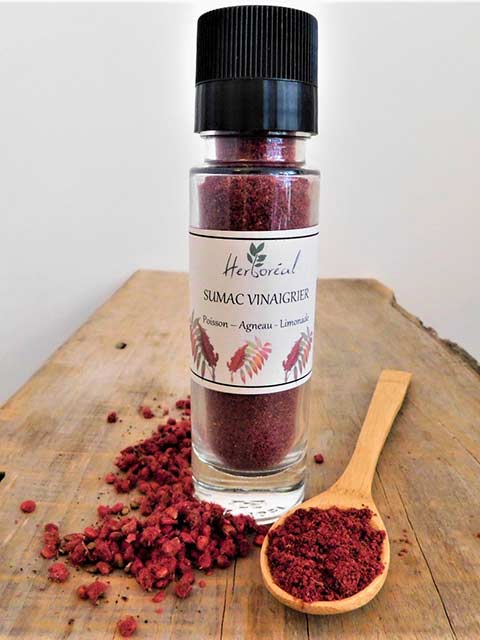Épices sumac vinaigrier - 45g - Herboréal