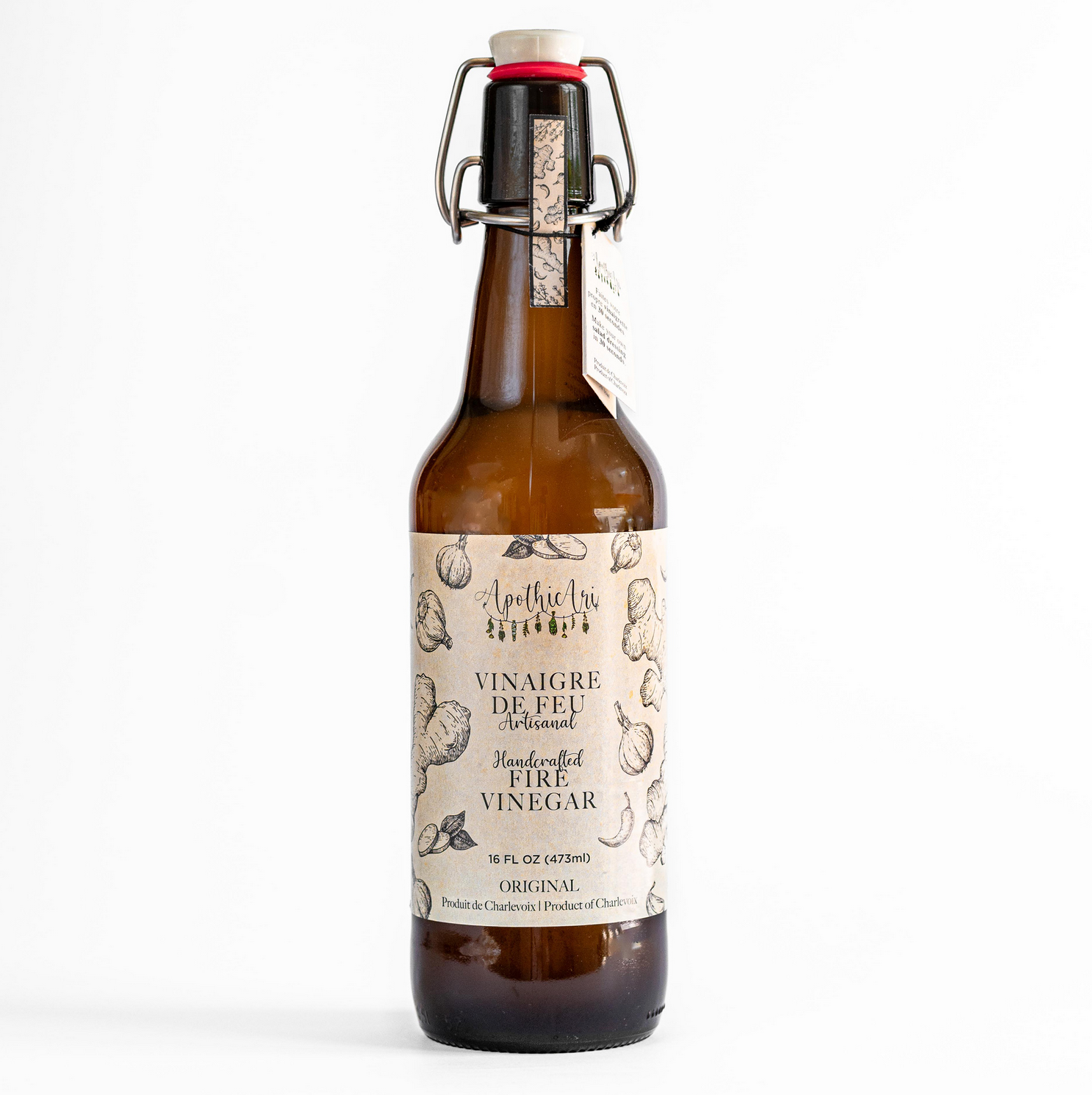 Vinaigre de feu - ApoticAri - 473 ml