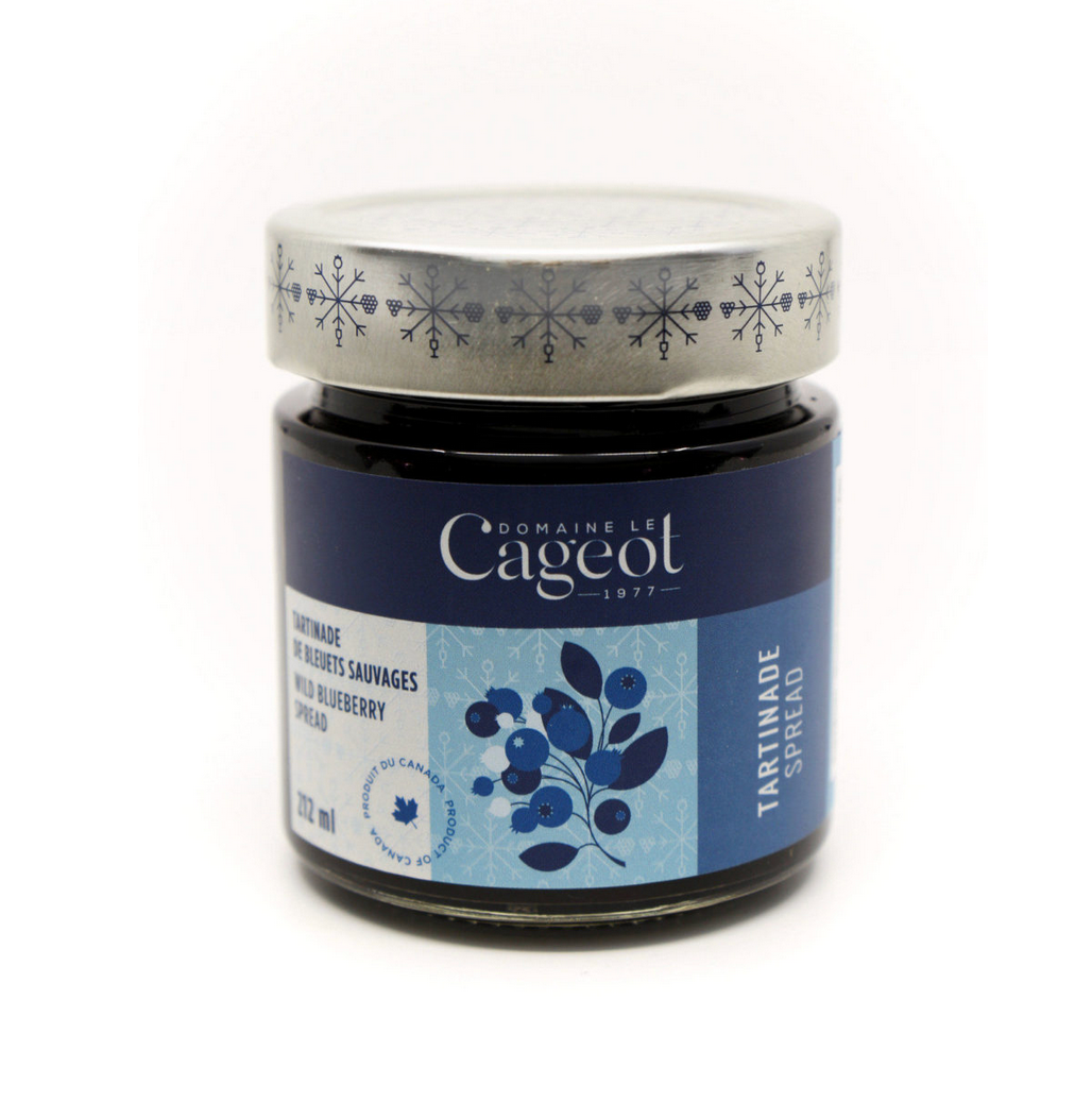Tartinade de bleuets sauvages - Domaine le Cageot - 212 ml