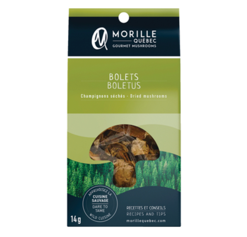 Champignons bolets séchés - Morille Québec - 14g