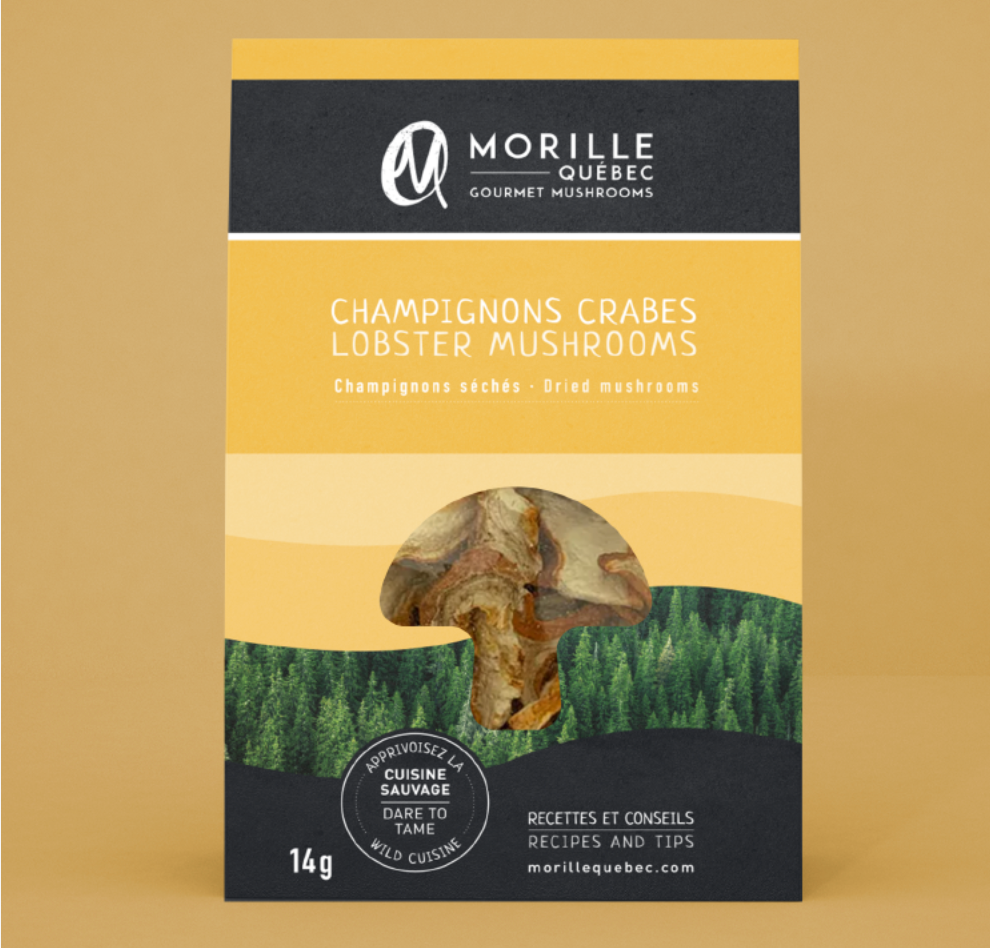 Champignons crabes séchés - Morille Québec - 14g