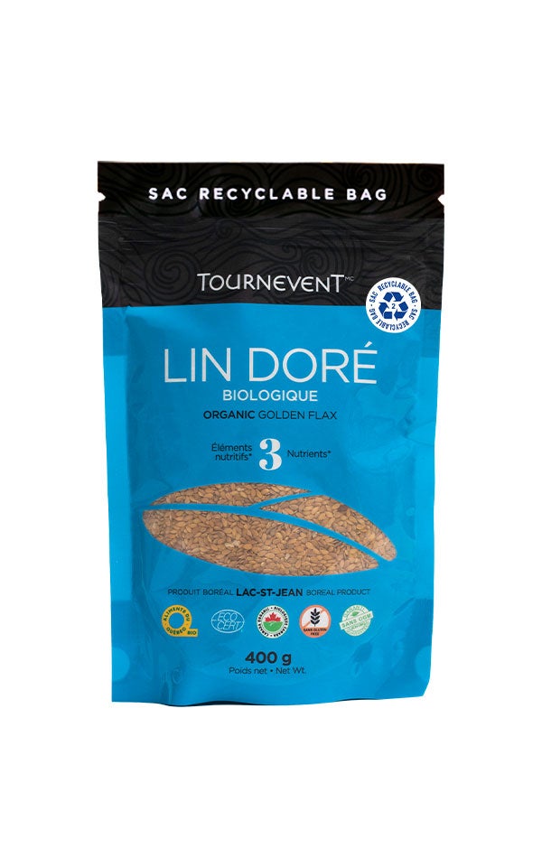 Lin doré bio - Tournevent - 400 g