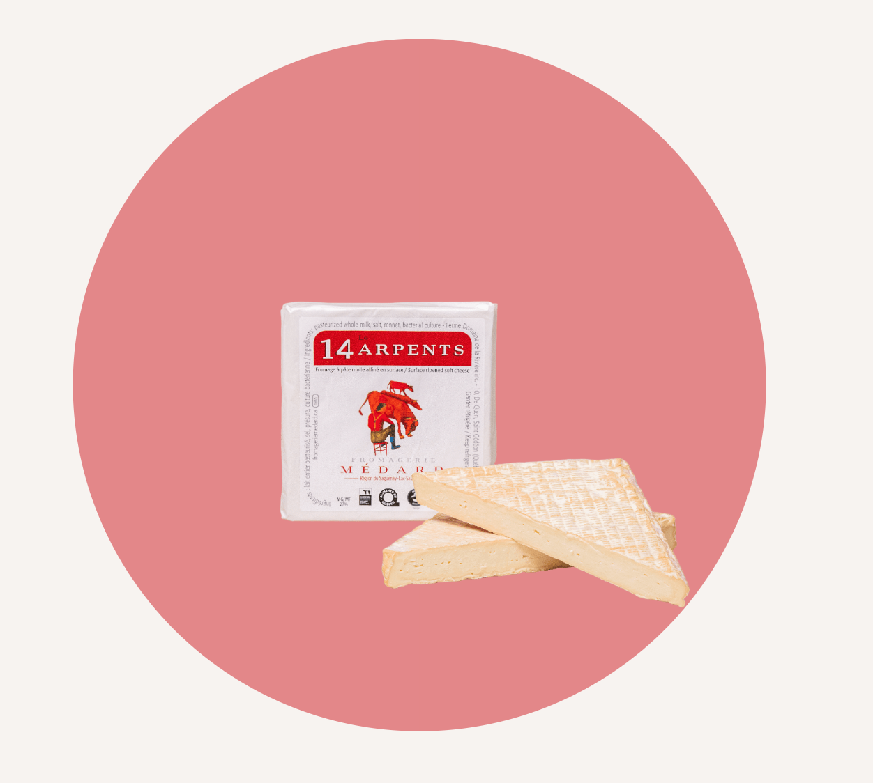 Fromage Le 14 arpents - Fromagerie Médard - 1 un