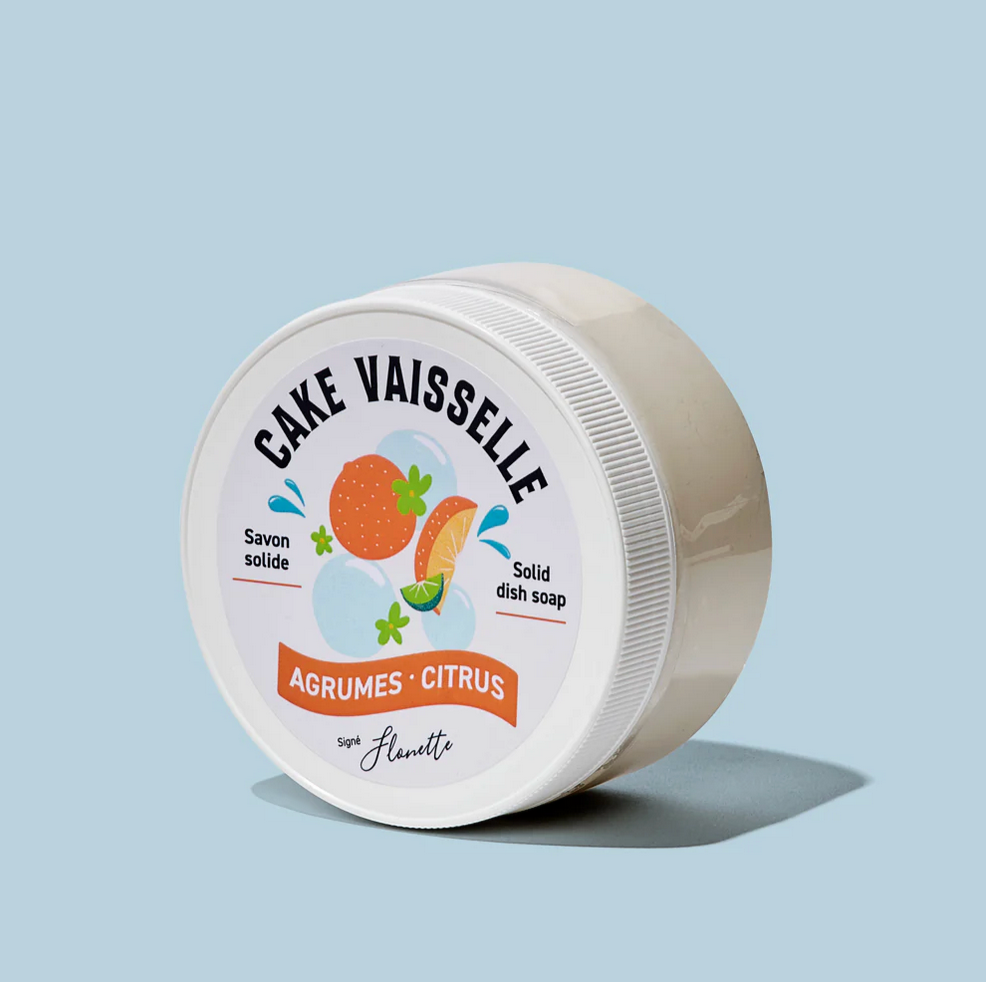 Cake vaisselle Agrumes - Flonette - 200g