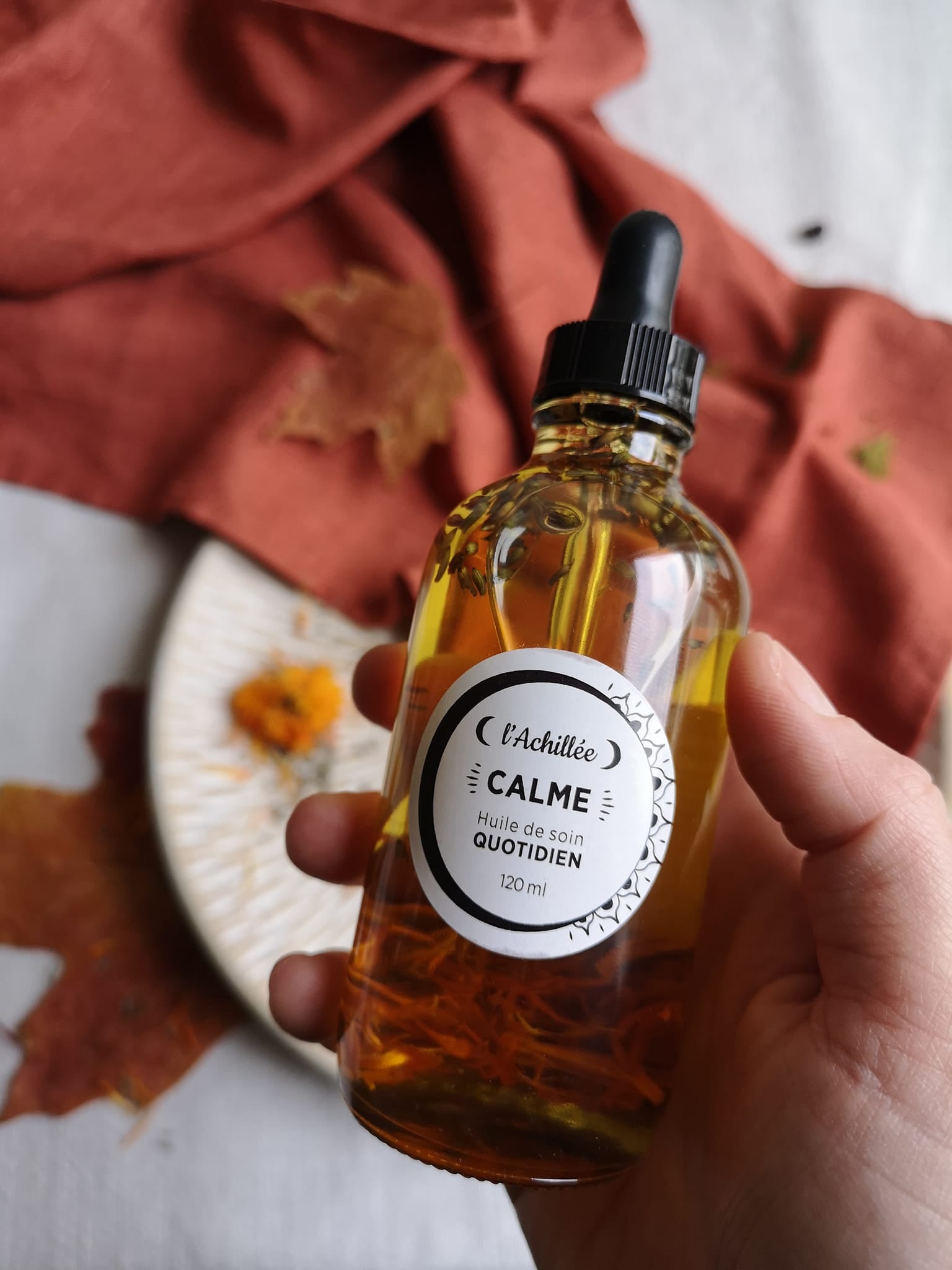 Huile de soin quotidien Calme - 120ml - L'Achillée