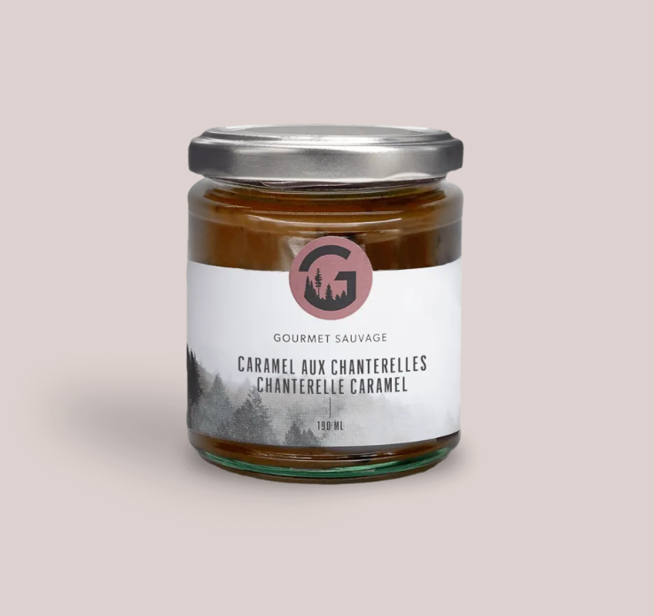 Caramel de chanterelles - Gourmet Sauvage - 190 ml