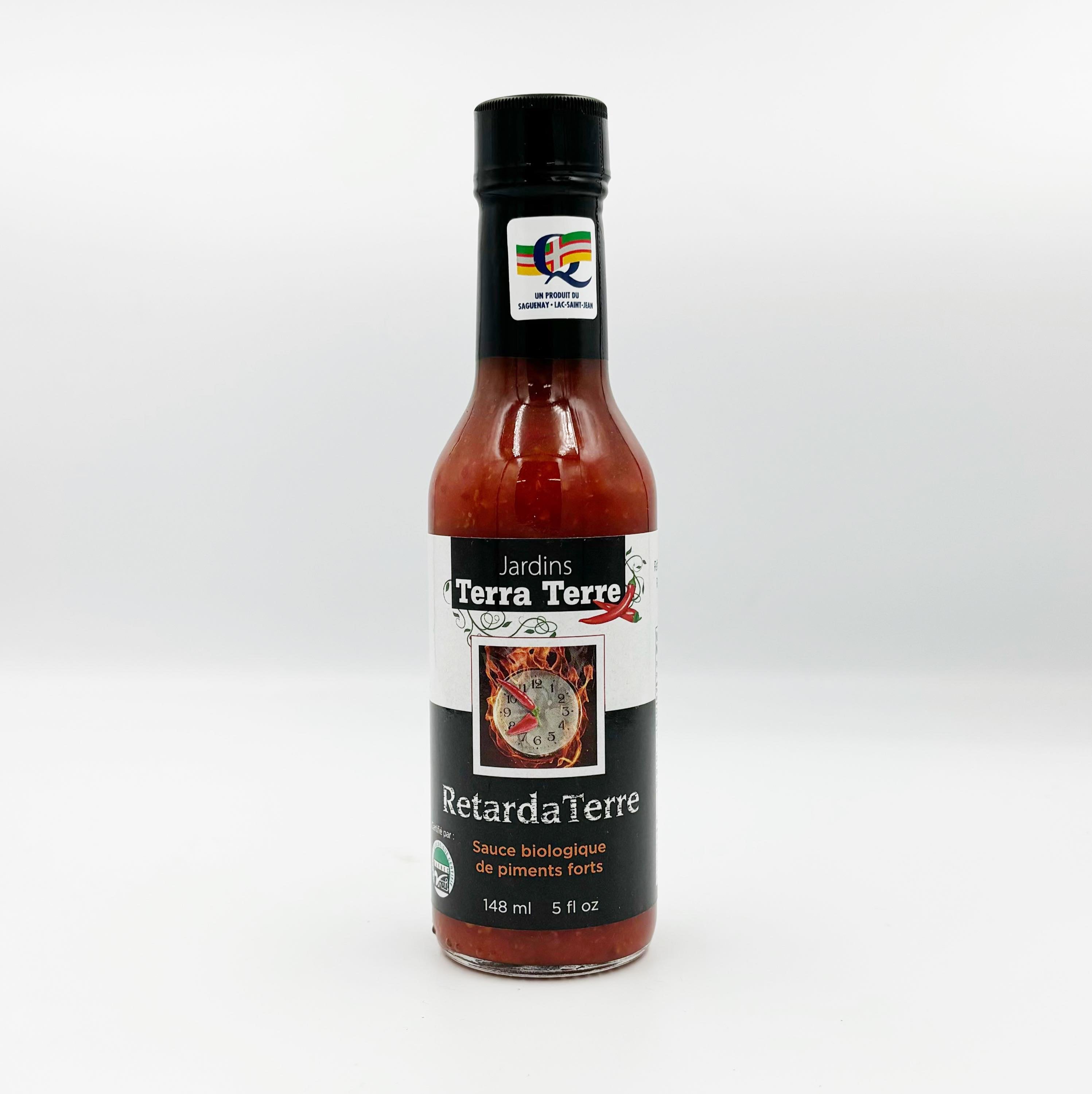 Sauce piquante RetardaTerre - Jardins Terra Terre - 148 ml