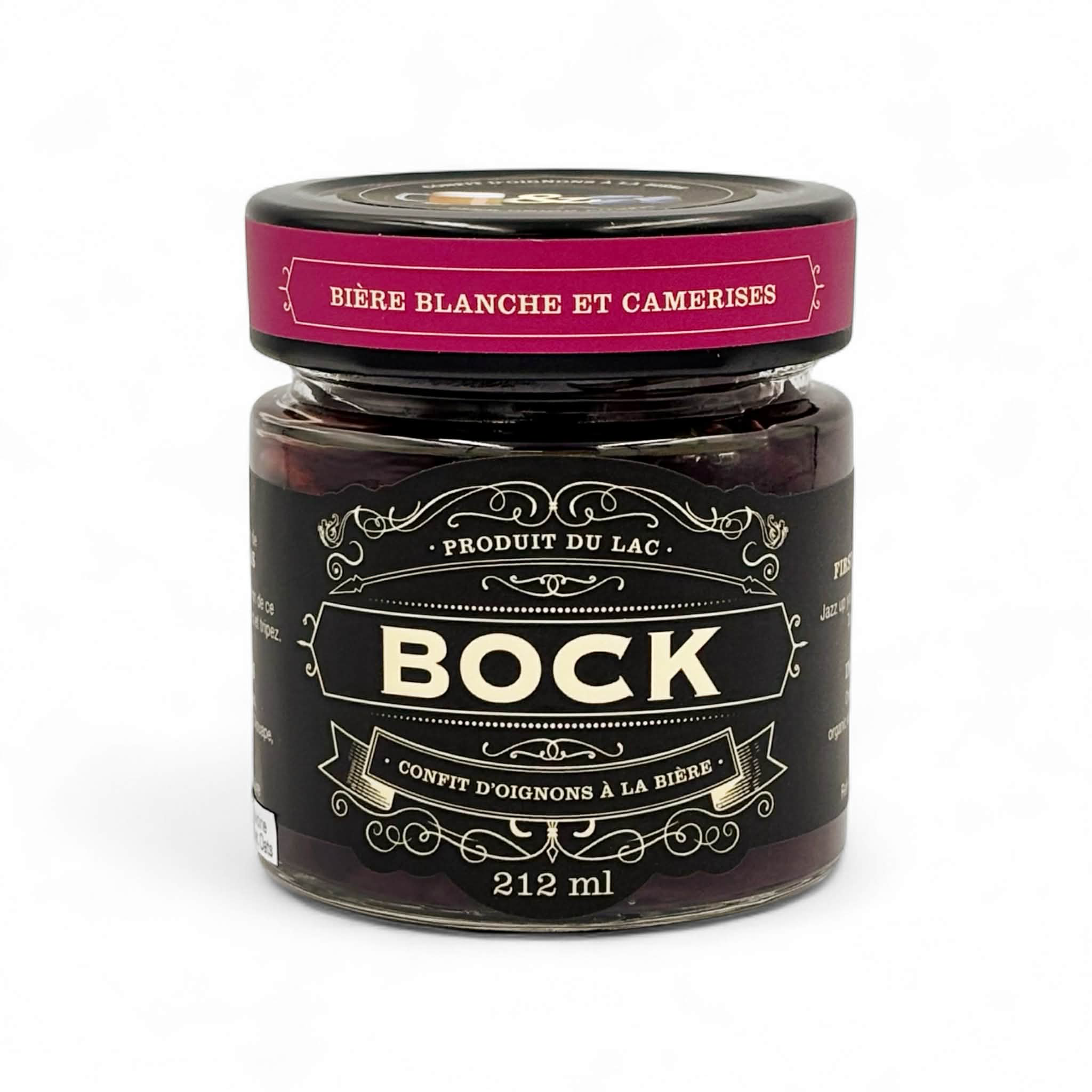 Confit d'oignons à la bière blanche et camerises - Bock - 212 ml