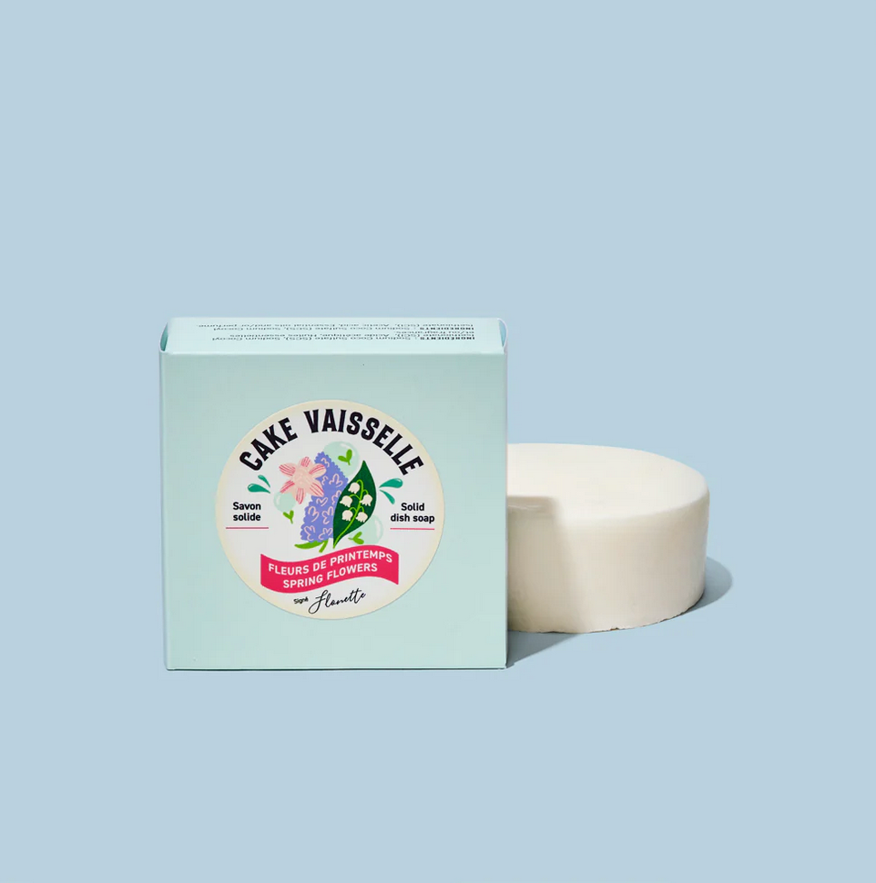 Recharge Cake vaisselle Fleurs de printemps - Flonette - 110g