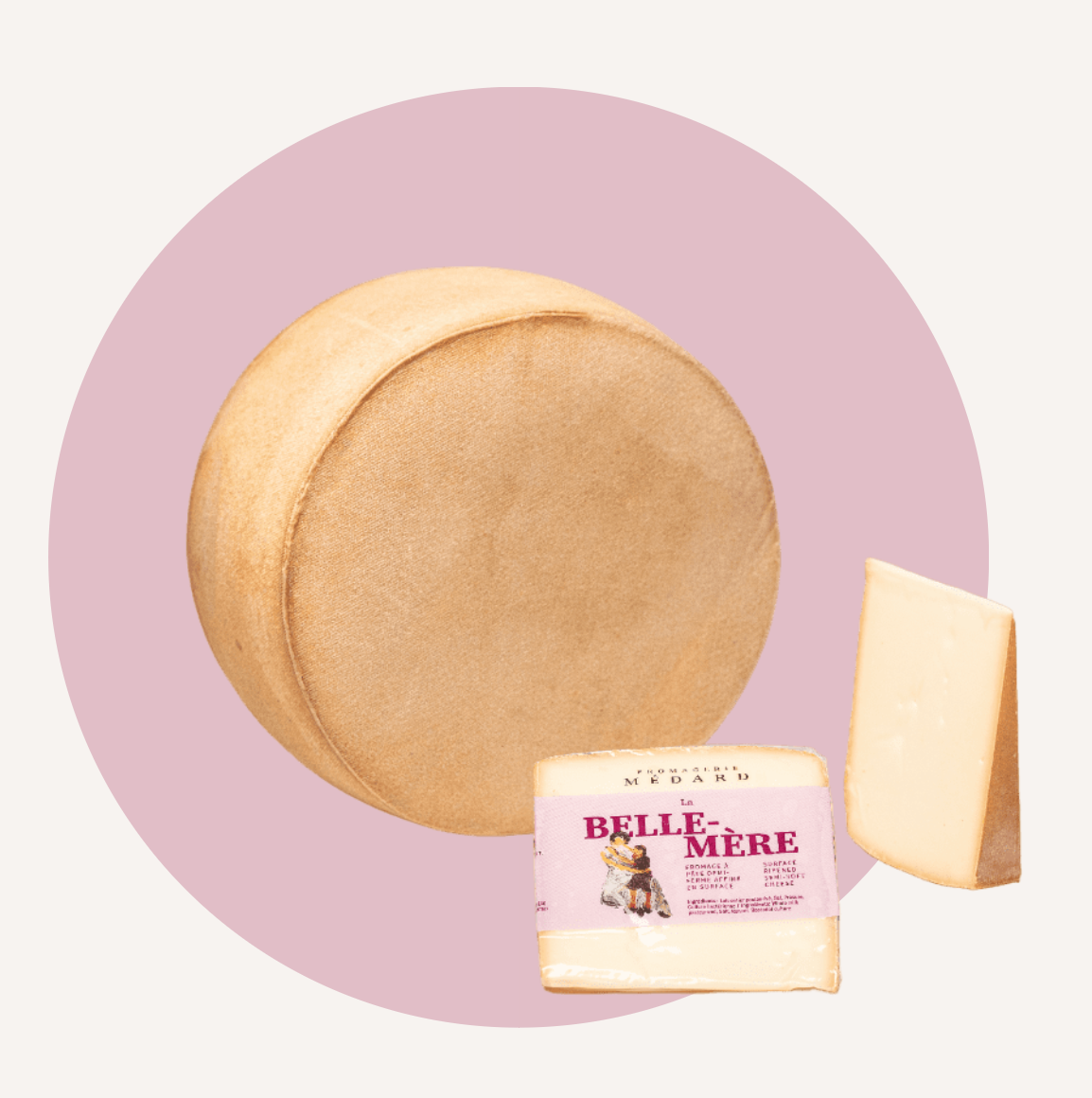 Fromage La Belle-mère - Fromagerie Médard - 1 un