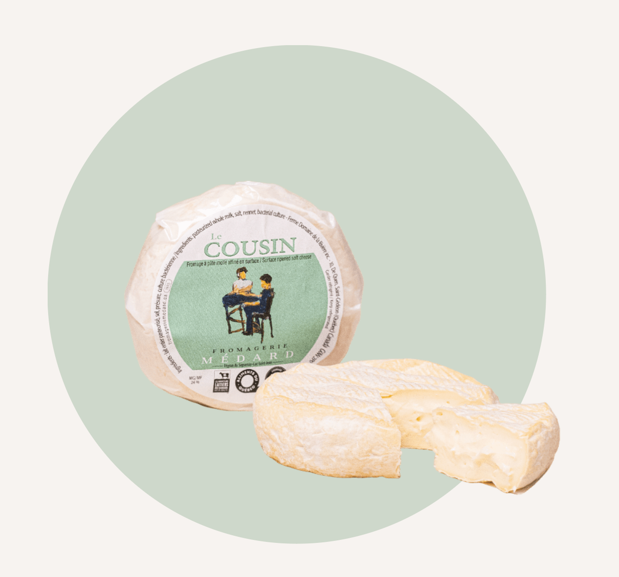 Fromage Le Cousin - Fromagerie Médard - 1 un