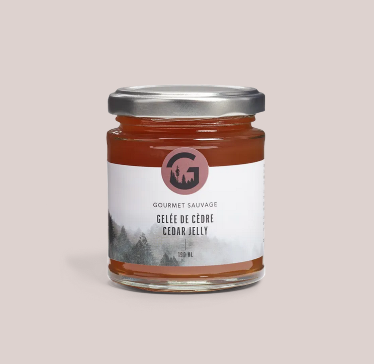 Gelée de cèdre - Gourmet Sauvage - 190 ml