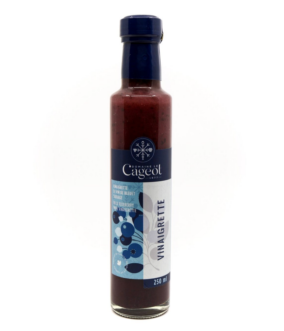Vinaigrette de vin aux bleuets - Domaine le Cageot - 250 ml