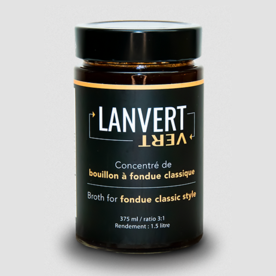 Bouillon à fondue classique - Lanvert - 375 ml