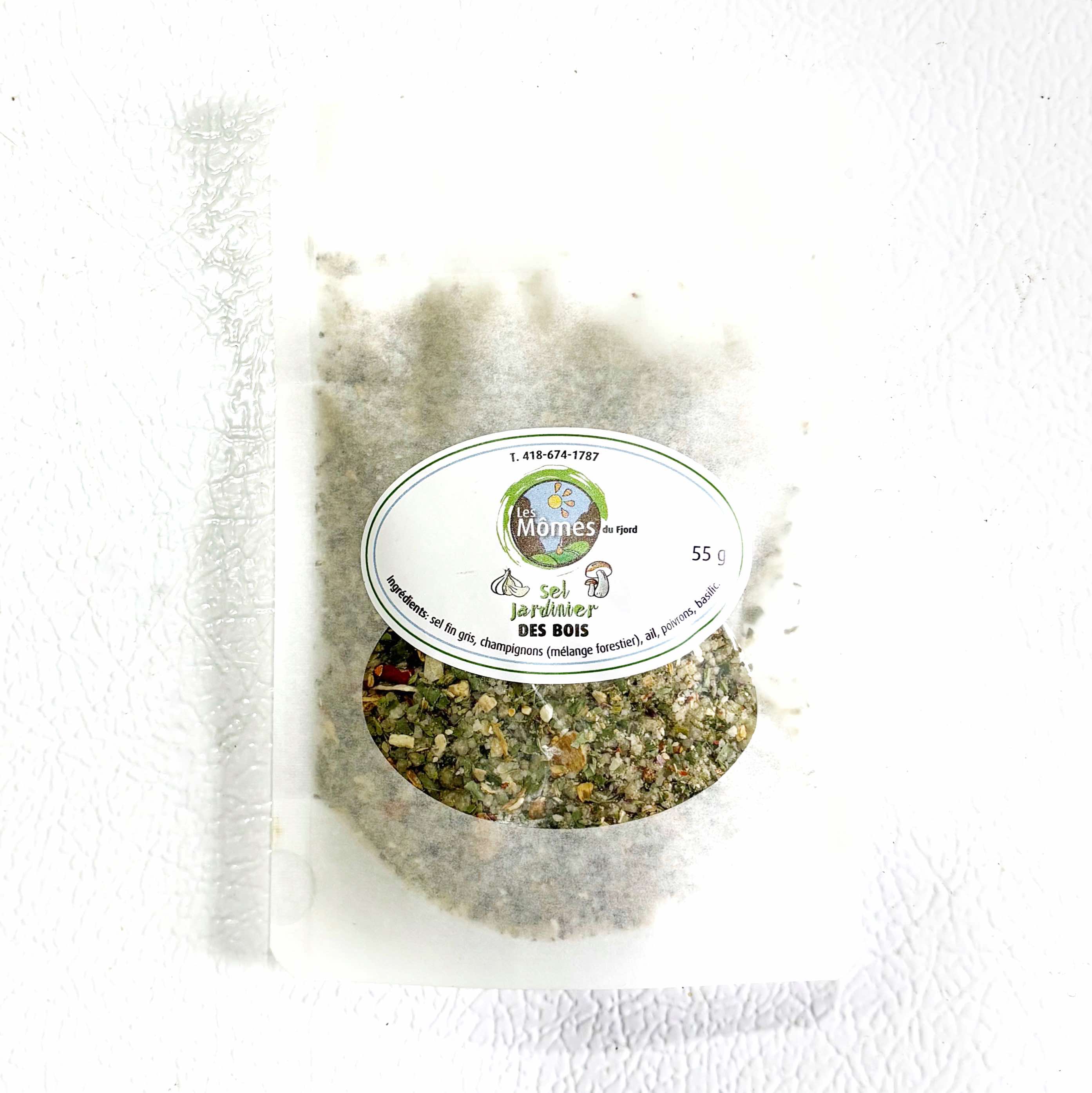 Sel jardinier des bois - Mômes du Fjord - 55 g