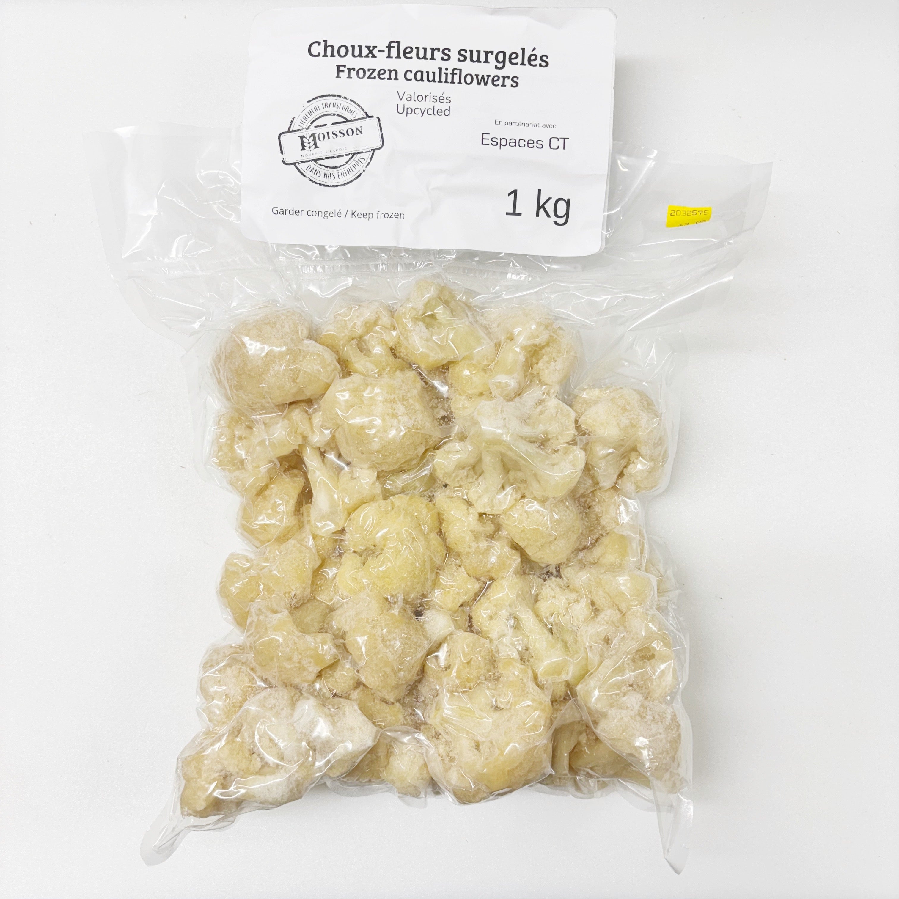 Chou-fleur régional congelé - Espaces CT - 1 kg