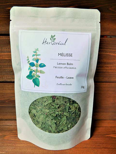Tisane feuilles de mélisse - 20g - Herboréal