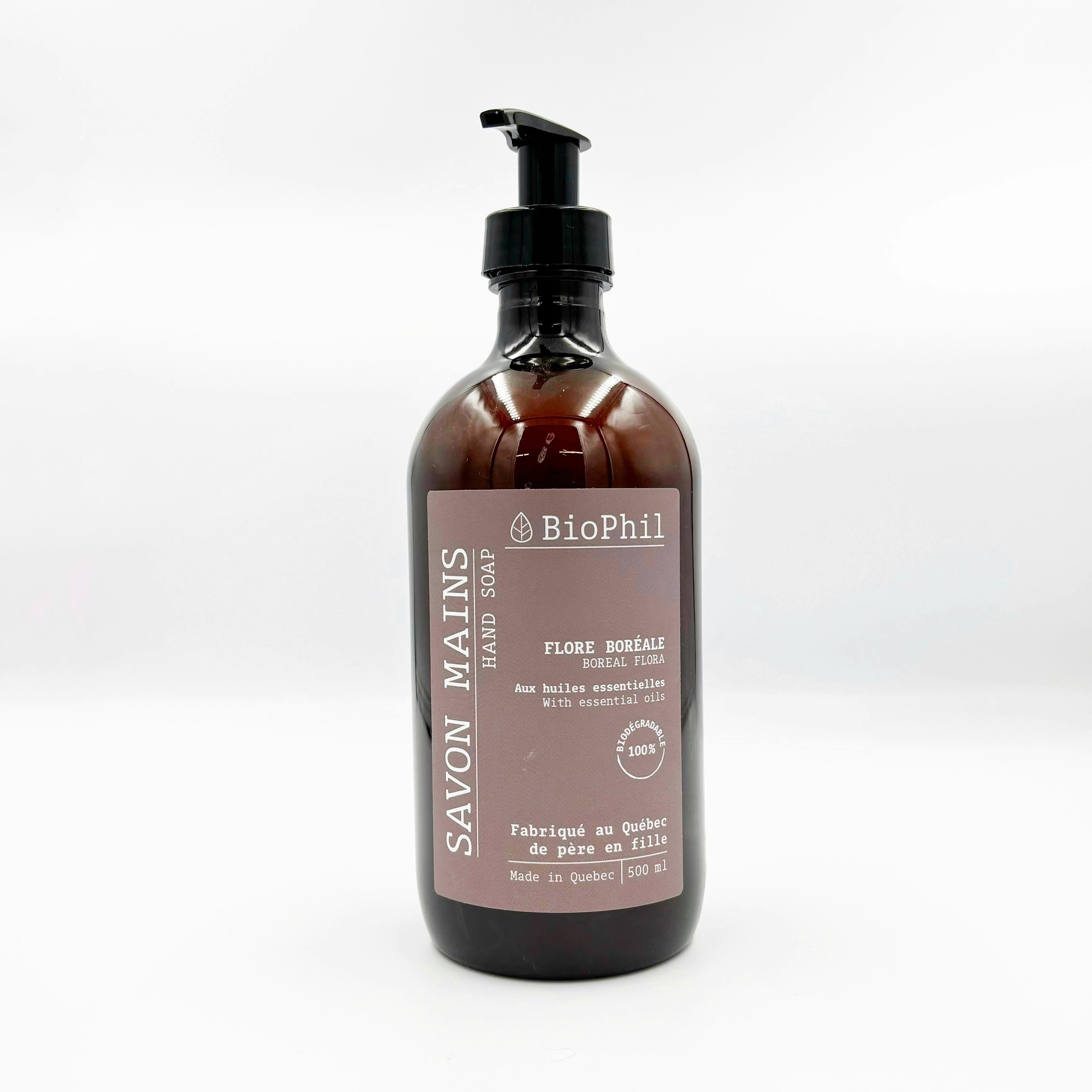 Savon à mains Flore Boréale - BioPhil – 500ml