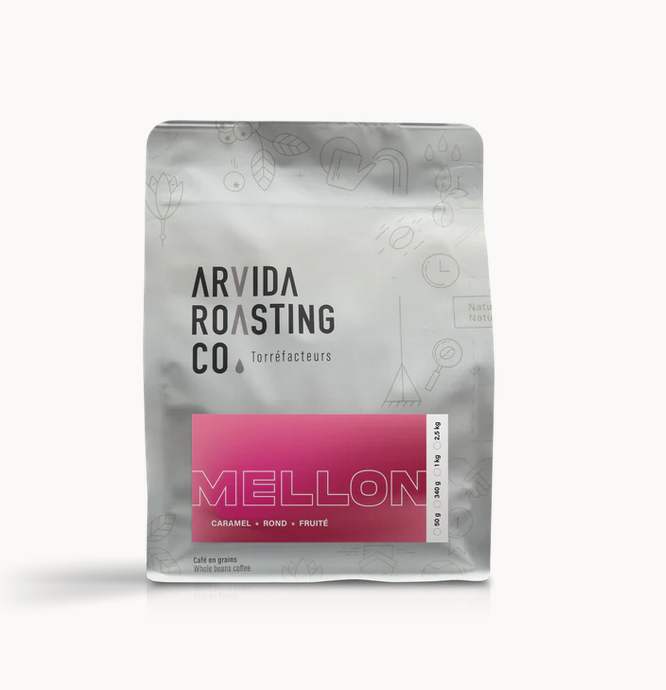 Café Mellon en grains - Arvida Roasting co. - 340 g