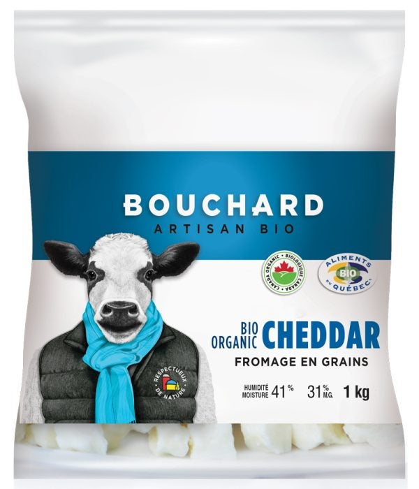 Cheddar en grains - 1kg - Bouchard artisan