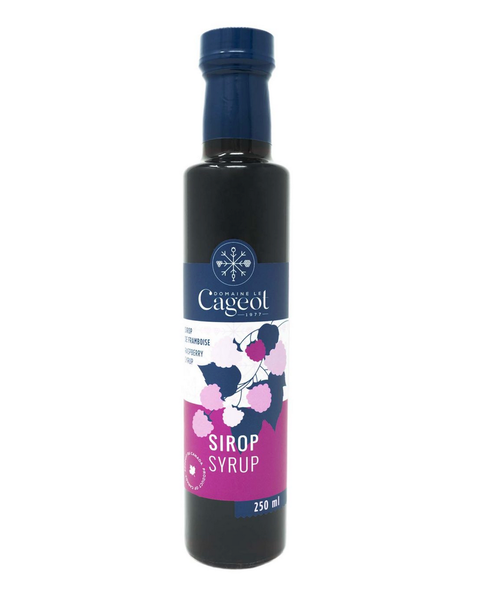 Sirop de framboises - Domaine le Cageot - 250 ml