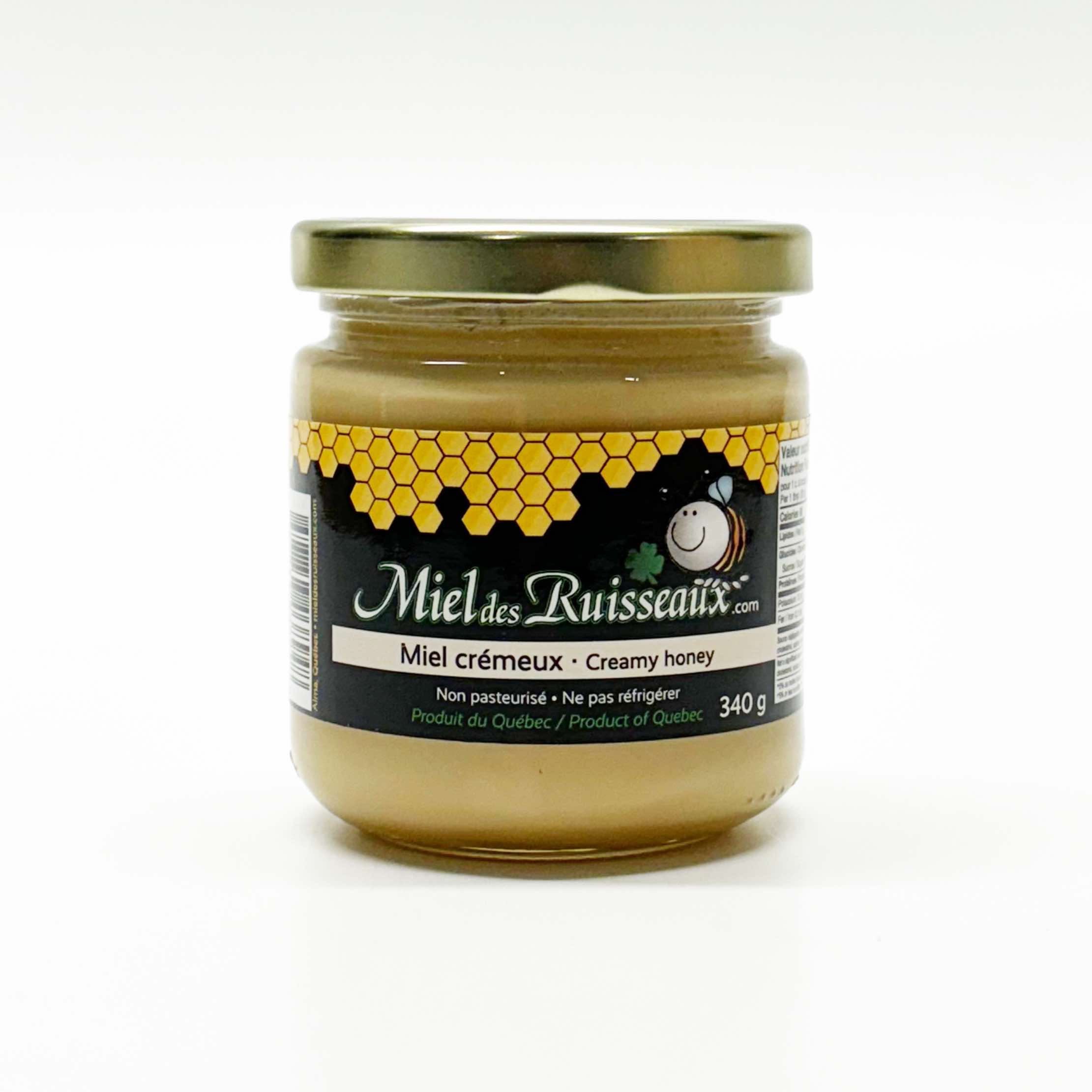 Miel crémeux - Miels des ruisseaux- 340 g