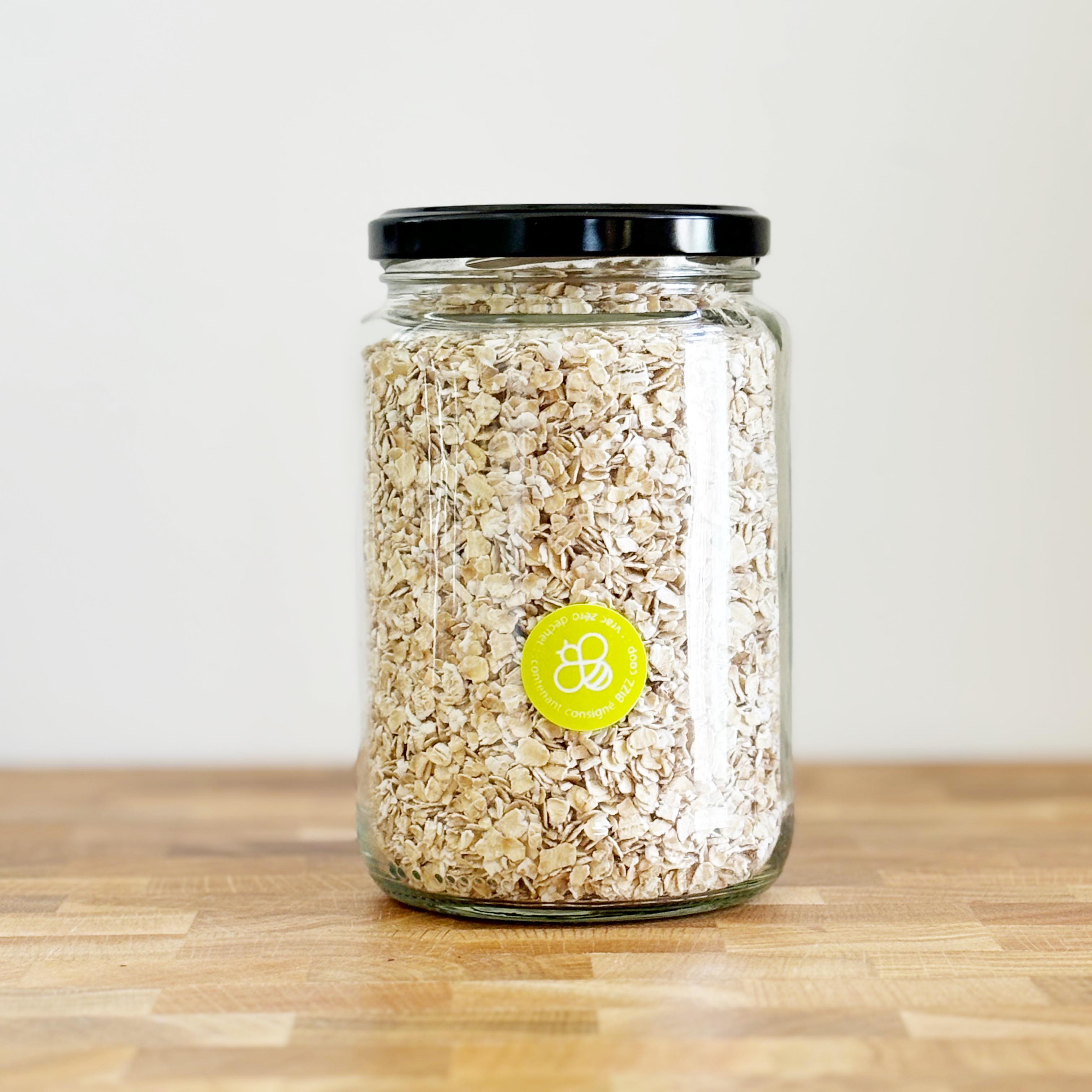 Flocons d'avoine petits - Olofée - VRAC consigné 300 g