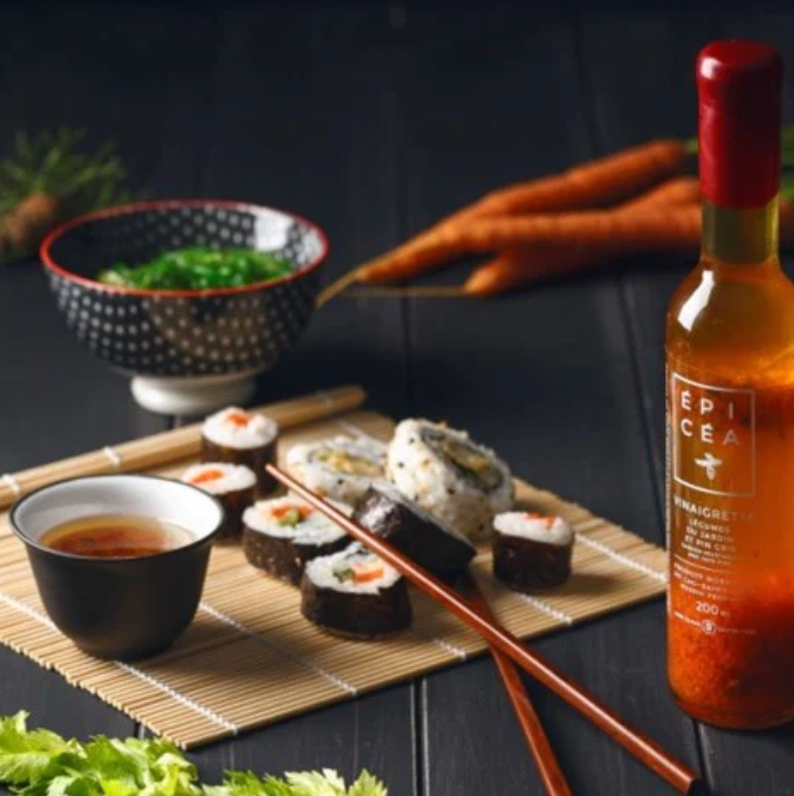 Vinaigrette légumes du jardin et pin gris - Épicéa - 250 ml
