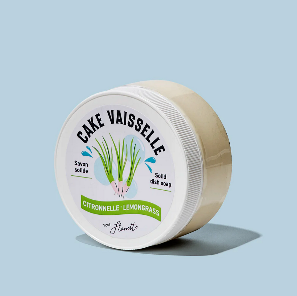 Cake vaisselle Citronnelle - Flonette - 200g